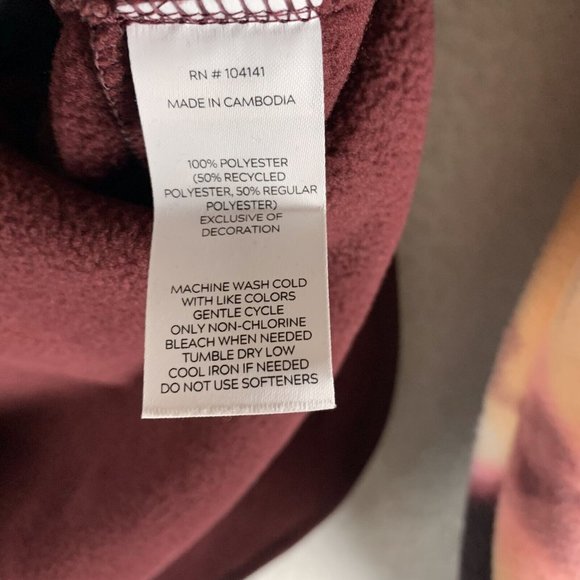 Alpine Design Fleece Jacket Women's 2XL Multicolor Long Sleeve Full-Zip 7200 - Picture 6 of 8